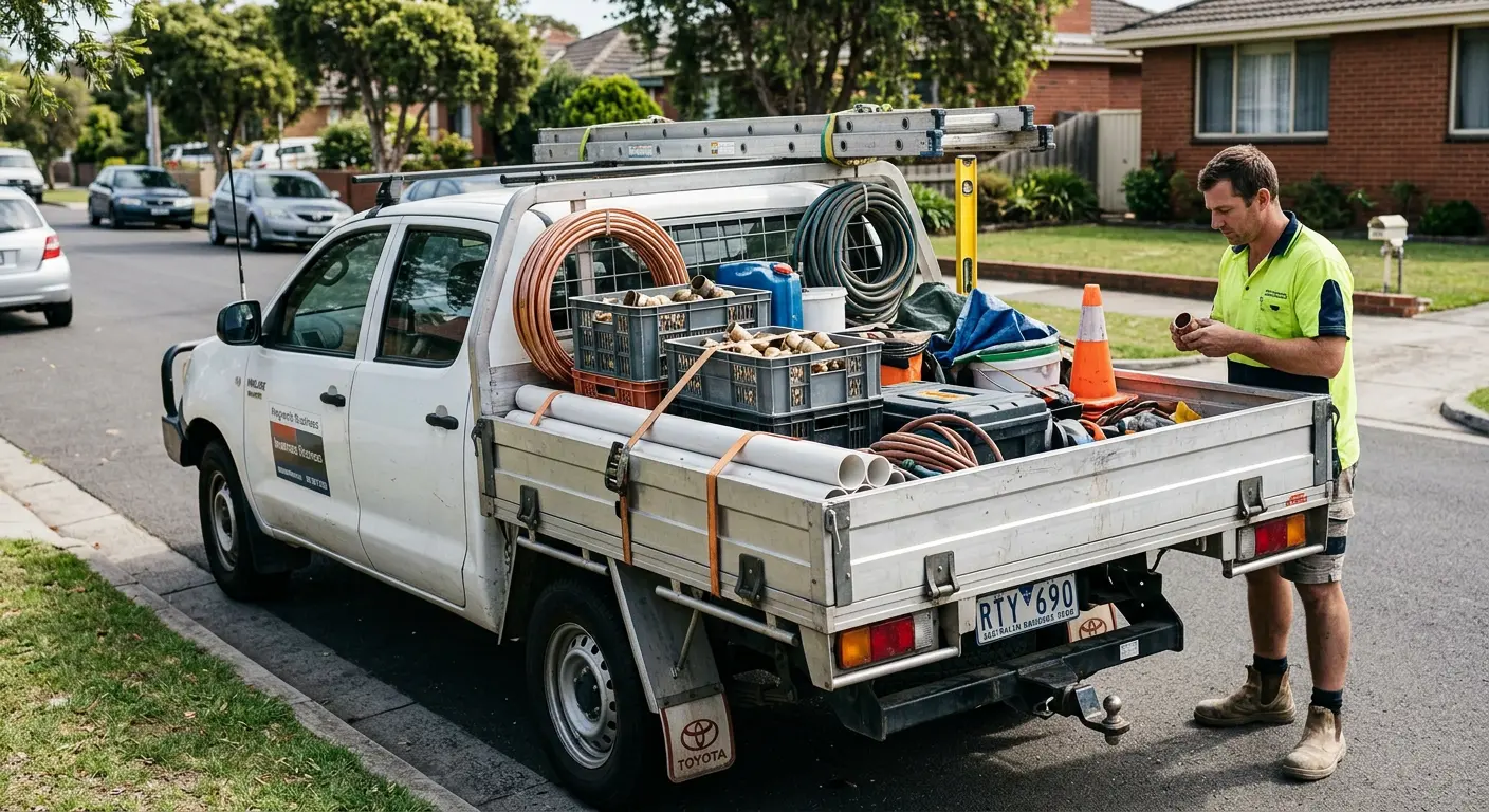 Loaded work ute